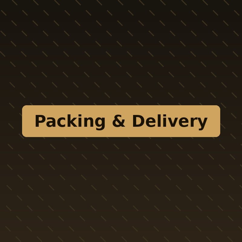 Packing and delivery